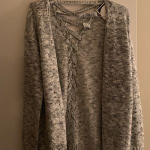 Holiday Steal! Size S backbone sweater cardigan